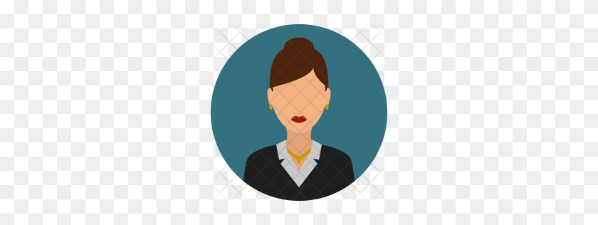 256x256 Premium Business Woman Icon Download Png - Business Woman PNG