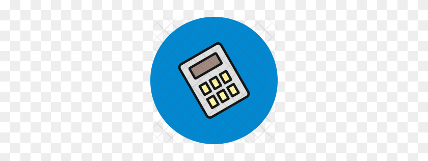256x256 Premium Calculator, Keyboard, Program, Meta Icon Download - Calculator PNG