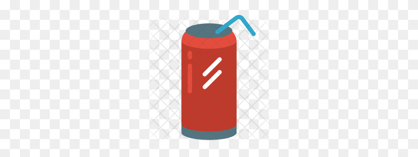 256x256 Premium Can Of Soda Icon Download Png - Soda Bottle PNG