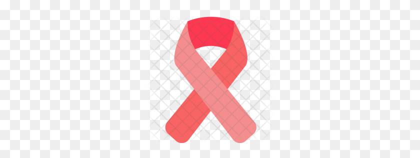 256x256 Premium Cancer, Ribbon, Aids, Awareness Icon Download Png - Cancer Ribbon Png