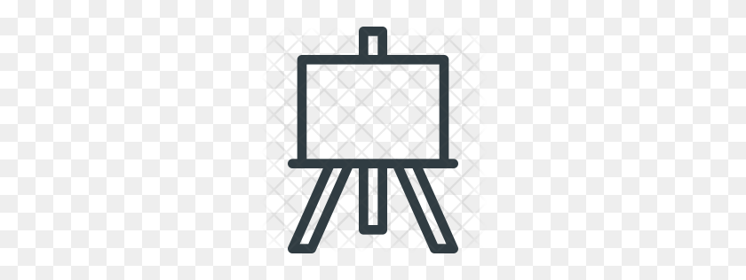 256x256 Premium Canvas Icon Download Png - Easel PNG