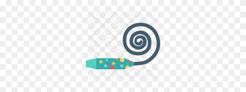256x256 Premium Celebration, Fun, Horn, Party Icon Download Png - Party Horn PNG