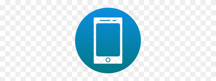 256x256 Icono De Teléfono Celular Premium Descargar Png - Icono De Teléfono Celular Png