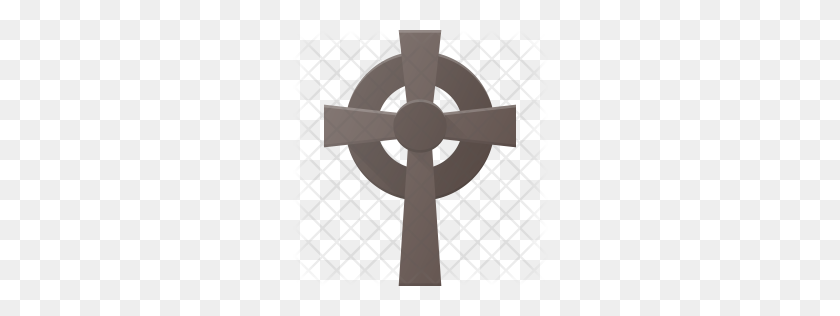 256x256 Premium Celtic Cross Icon Download Png - Iron Cross PNG