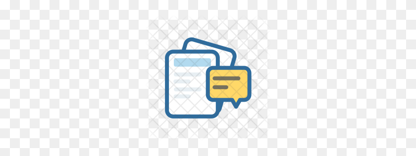 256x256 Premium Chat Icon Download Png - Chat PNG