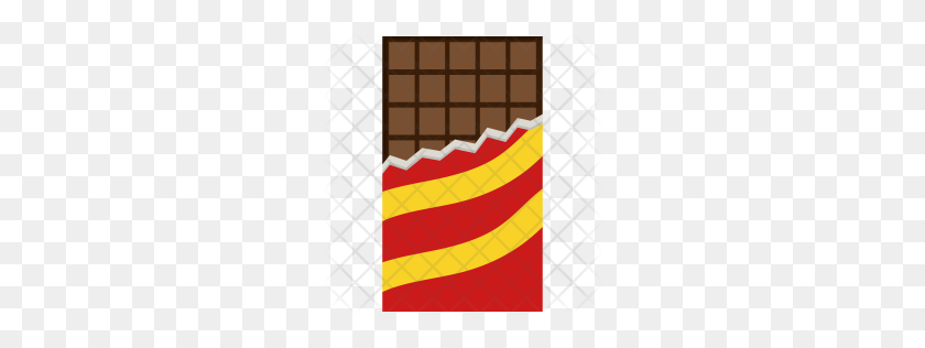 256x256 Значок Плитки Шоколада Премиум Скачать Png - Плитка Шоколада Png