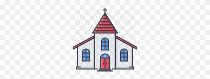 256x256 Premium Church Icon Download Png - Church Icon PNG