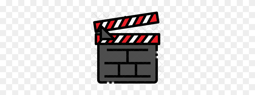 256x256 Premium Clapboard Icon Download Png - Clapperboard PNG