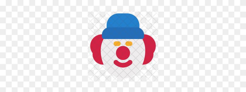 256x256 Premium Clown Icon Download Png - Clown Nose PNG