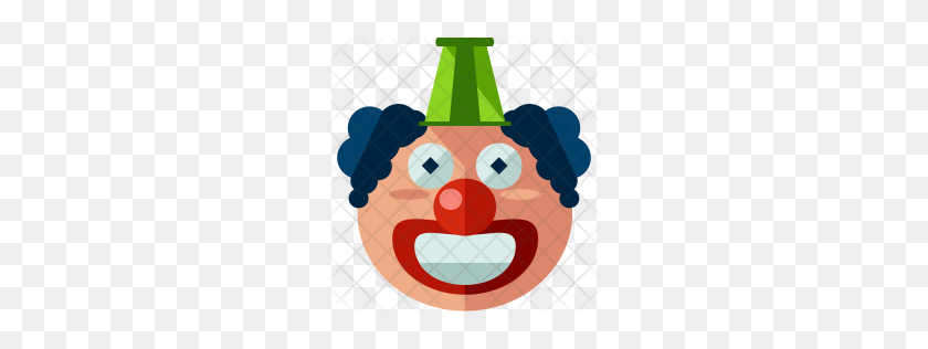 256x256 Premium Clown Icon Download Png - It Clown PNG