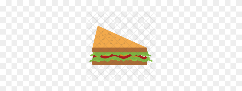 256x256 Premium Club Sandwich Icon Download Png - Sandwich PNG