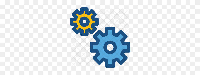 256x256 Premium Cogs Icon Download Png - Cogs PNG