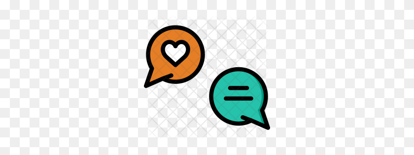 256x256 Premium Conversation Icon Download Png - Conversation Icon PNG