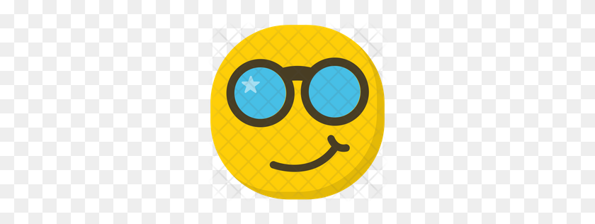 256x256 Premium Cool Cat Emoji Icon Descargar Png - Cool Emoji Png