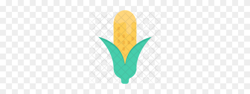 256x256 Premium Corn Cob Icon Download Png - Maíz En La Mazorca Png