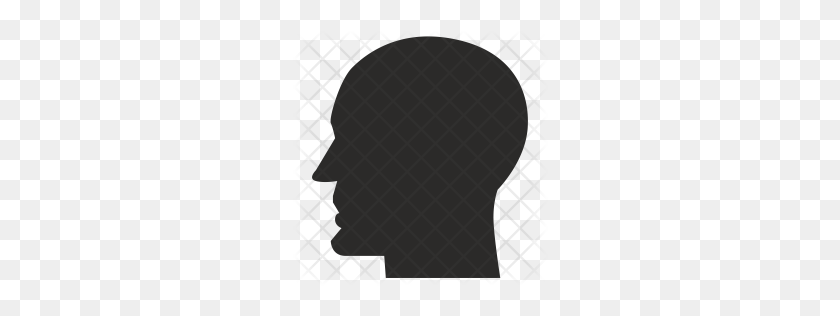 Premium Creative Head Icon Download Png - Bald Head PNG