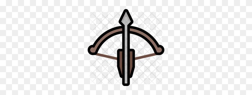256x256 Premium Crossbow Icon Download Png - Crossbow PNG