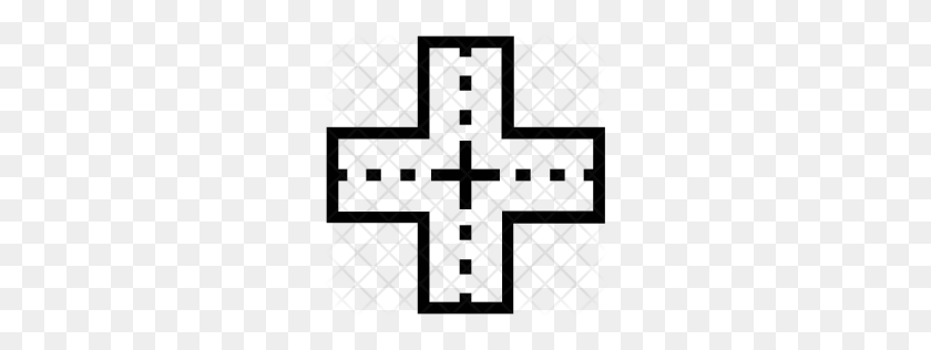 256x256 Premium Crosshair Icon Download Png - Reticle PNG