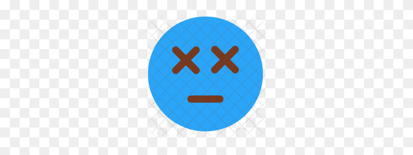 256x256 Premium Dead Icon Download Png - Dead Emoji PNG