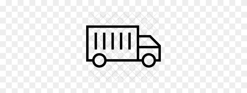 256x256 Premium Delivery Truck Icon Download Png - Truck Icon PNG