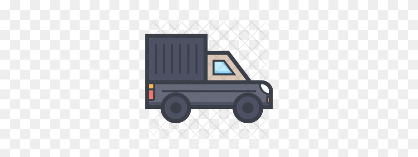 256x256 Premium Delivery Truck Icon Download Png - Delivery Truck PNG