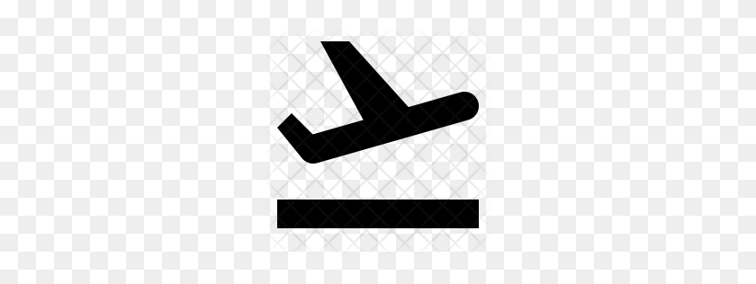 256x256 Premium Departure Airplane Icon Download Png - Airplane Icon PNG