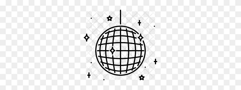256x256 Premium Disco Icon Download Png - Disco Ball PNG