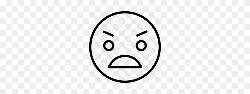 256x256 Premium Disgusted Icon Descargar Png - Disgusted Face Clipart