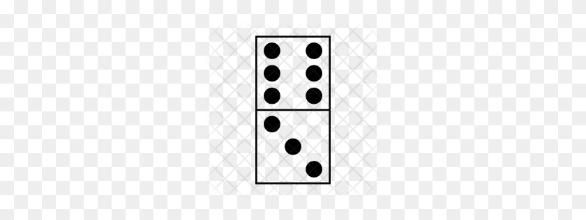 256x256 Premium Domino Game Icon Download Png - Domino PNG