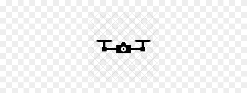 256x256 Icono De Drone Premium Descargar Png - Icono De Drone Png