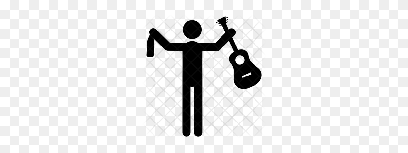 256x256 Premium Drunk Musician Icon Download Png - Drunk PNG