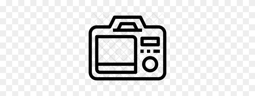 256x256 Premium Dslr Camera Icon Download Png - Dslr Camera Clipart