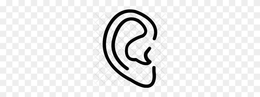 256x256 Premium Ear Icon Download Png, Formats - Ear PNG