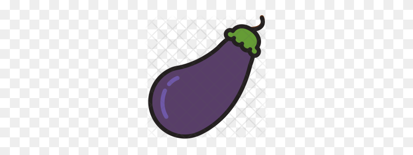 256x256 Premium Eggplant Icon Download Png - Eggplant PNG