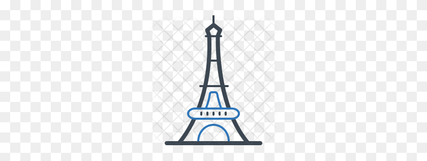 256x256 Premium Eiffel Tower Icon Download Png - Tower PNG