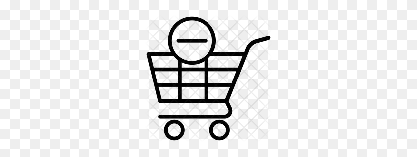 256x256 Premium Empty Cart Icon Download Png - Cart Icon PNG
