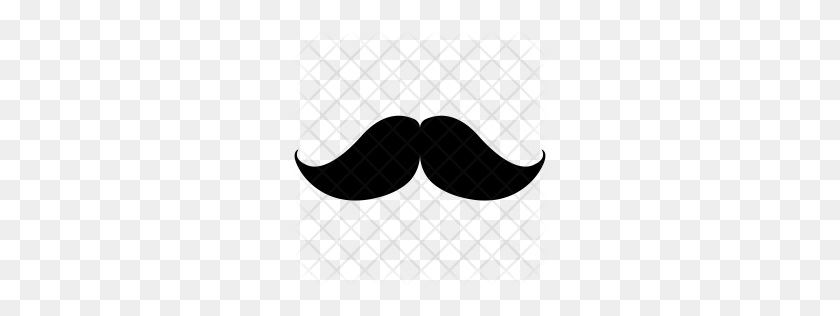256x256 Premium English Mustache Icon Download Png - Moustache PNG