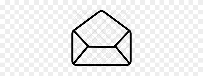 256x256 Premium Envelope Icon Download Png - White Envelope PNG