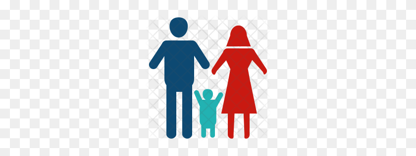256x256 Premium Family Icon Download Png - Family Holding Hands Clipart