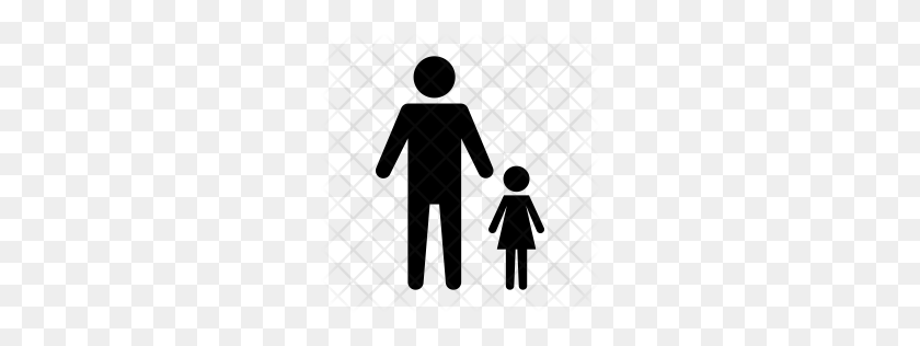256x256 Premium Family Icon Download Png - Family Silhouette PNG