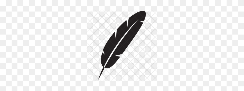 256x256 Premium Feather Calendar Icon Download Png - White Feather PNG