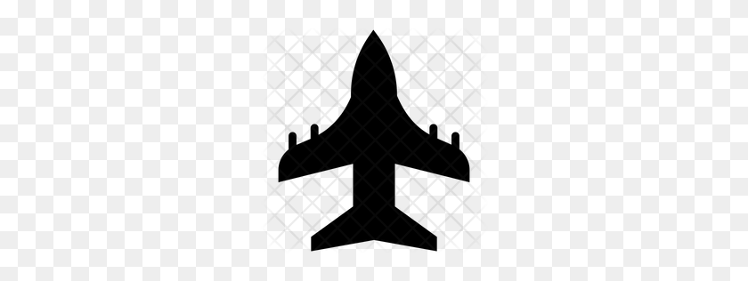 256x256 Premium Fighter Jet Icon Download Png - Fighter Jet PNG