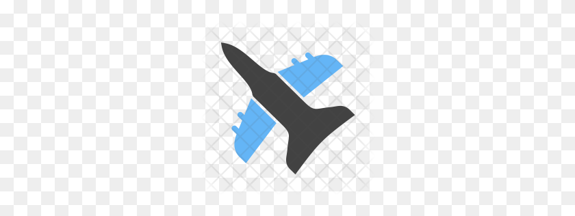 256x256 Premium Fighter Jet Icon Download Png - Jet PNG