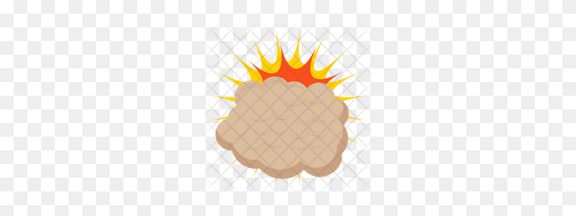 256x256 Premium Fire Explosion Icon Download Png - Fire Explosion PNG