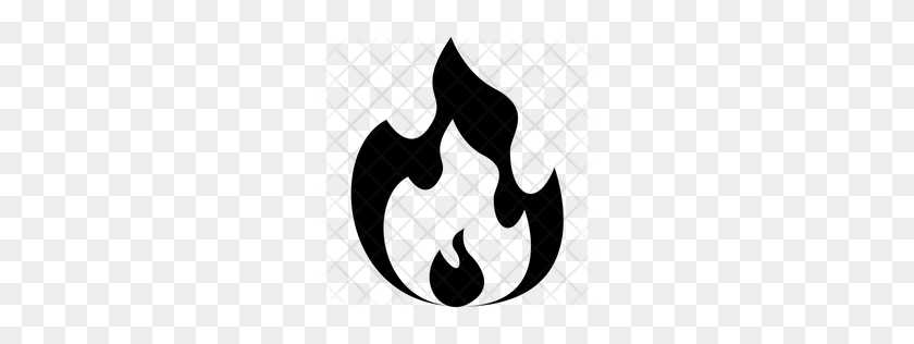 256x256 Premium Fire Flame Icon Download Png - Flame Icon PNG