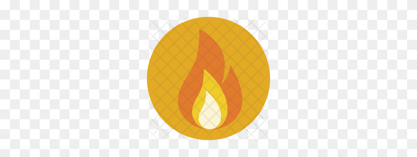 256x256 Premium Fire Icon Descargar Png - Icono De Fuego Png
