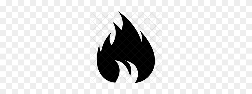 256x256 Значок Премиум Огонь Скачать Png - Символ Огня Png