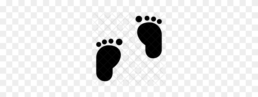 256x256 Premium Footprint Icon Download Png - Baby Footprint PNG