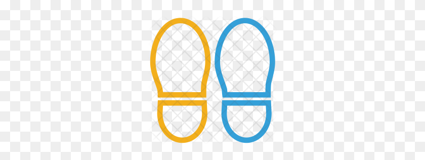 256x256 Premium Footsteps Icon Download Png - Foot Steps PNG