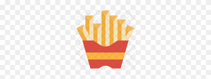 256x256 Premium French Fries Icon Descargar Png - French Fries Png